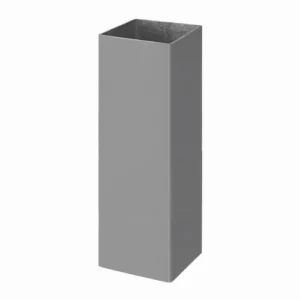 Square Straight Aluminum Pole